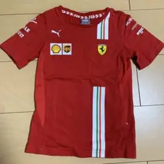 Puma フェラーリ キッズ Tシャツ レッド