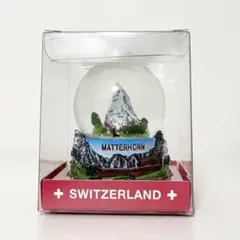 新品未開封スイス土産スノードームツェルマットマッターホルン