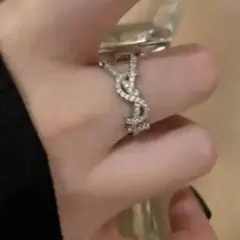 YSL リング 指輪 シルバー