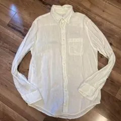 Abercrombie & Fitch リネン長袖シャツ S