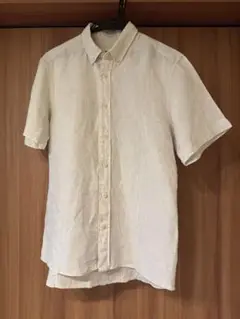 OUTLIER リネン 半袖シャツ メンズ Mサイズ相当 ブルックリン発ブランド