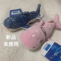 【お値下げ中 新品 未使用】美ら海水族館 キーホルダー ジンベエザメ 2つセット