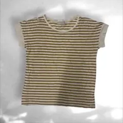 MARGARET HOWELL ボーダー 半袖 Tシャツ サイズ3 S-455