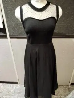 【ロイヤルパーティ】※完売￼商品※￼チュールドットワンピース