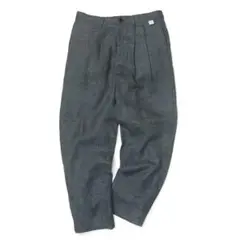 CFT's LINEN TWEED 2TUCK TROUSERS / BAGS