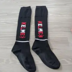 KELME サッカーソックス 黒/赤