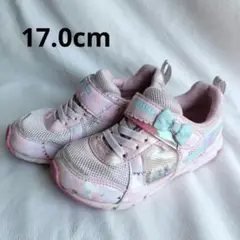 ムーンスター ピンク スニーカー 17.0cm
