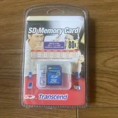 Transcend SDメモリーカード 256MB 80x