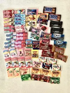 お菓子パッケージデコパーツつめあわせ　限定1セット　まとめ売り　ミニチュア