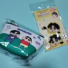 しんちゃん ポーチとキャラクターヘアリップセットセール