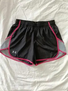 UNDER ARMOUR ランニングショーツ Lサイズ ブラック/ピンク
