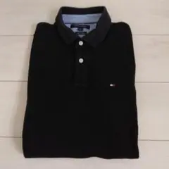 TOMMY HILFIGER ブラック ポロシャツ M