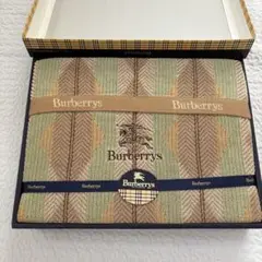 【新品未使用】Burberrys バーバリータオルケット 西川産業　シングル