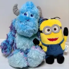 モンスターズ・インク　サリー＆ミニオンマスコットチェーン