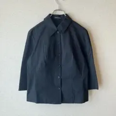 【TRANS WORKトランスワーク】洗える　ストレッチ ジャケット 13号　黒