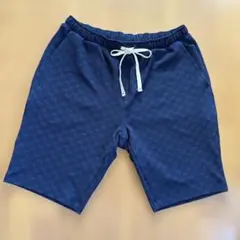 ネイビー ハーフパンツ　 メンズ3L