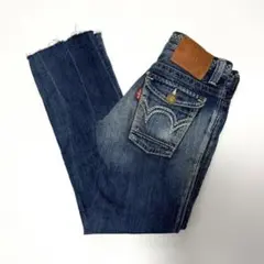 EDWIN エドウィン デニム ジーンズ BTL512 Sサイズ 日本製