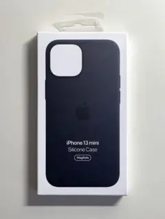 【新品】純正 iPhone 13 mini シリコンケース・ミッドナイト②