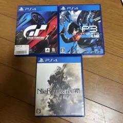 PS4 グランツーリスモ7, ペルソナ3リロード　NieR: Automata