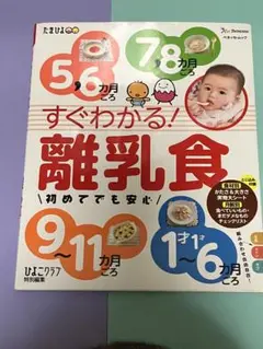 すぐわかる！離乳食　本