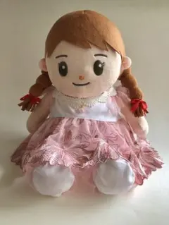 おしゃべりみぃちゃんのレースドレスとくつのセット　アンティークピンク