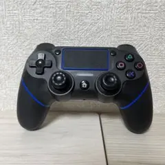PS4 ワイヤレスコントローラー 黒と青