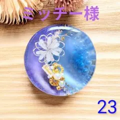 バイカラーキャッツアイ輝く　23　丸厚め【部品6種】