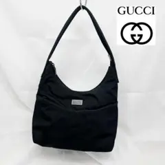 GUCCI グッチ ナイロン×レザー トートバッグ ショルダーバッグ