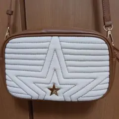極美品　BAYFLOW　スター模様キルティングショルダーバッグ