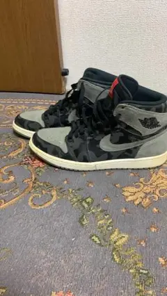 jordan 1 high og カモフラージュ