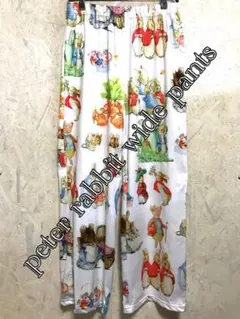 peter rabbit ピーターラビット ワイド スウェット パンツ グッズ