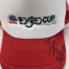 アースモンダミンカップ大会記念キャップ 菅楓花プロ 直筆サイン入り
