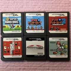 ニンテンドーDSソフト NEWスーパーマリオブラザーズ他6点セット