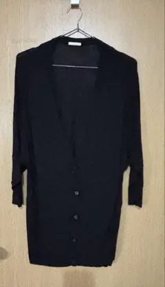 GUレディース ロングカーディガン