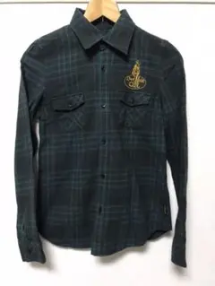 hystericglamour ヒステリックグラマーチェックネルシャツ