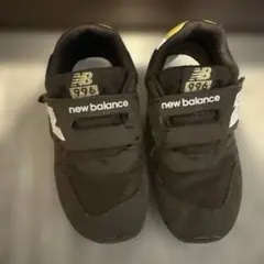 new balance 996 黒 ベルクロスニーカー