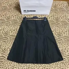 おススメ‼️非売品専用ハンガー付き‼️新品‼️ジルサンダーネイビーお洒落スカート