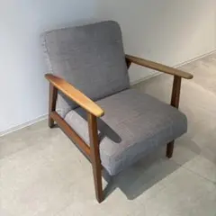 値下げ　IKEA パーソネルチェア　エーケネー　イースンダグレー生地　即購入OK 値下げ IKEA パーソネルチェア エーケネー イースンダグレー生地