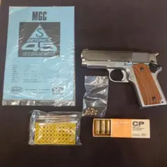 MGC Detonics 45 モデルガン .45 ACP MGC デトニクス モデルガンのレストアをしてみました。 なかなか