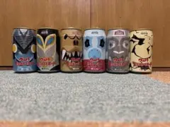 ウルトラ大怪獣レモネード　復刻堂　空き缶