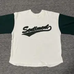 WEGO ロゴ 七分袖Tシャツ カットソー M