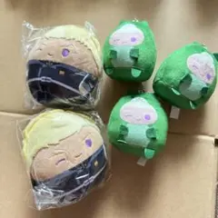 ガンダムSEED ディアッカ　てのりんず　ふわコロリン　ぬいぐるみ　5点セット