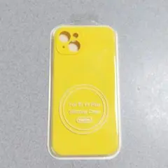 MagSafe対応iPhone 14 Plus シリコーンケース イエロー