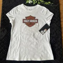 【新品未使用】【HARLEY-DAVIDSON】ホワイトTシャツ★XS