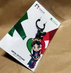 関西大阪万博　イタリア館　キーホルダー　メタルキーチェーン　イタリアパビリオン