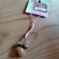 温泉地限定 カピバラさん のんびりーん温泉 ストラップ 温泉まんじゅう