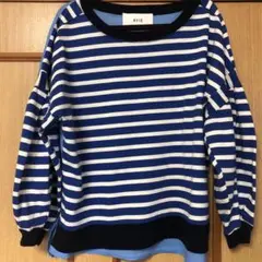AVIE ボーダー カットソー LUCA 38