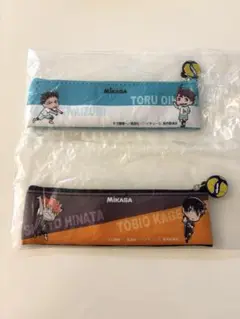 ハイキュー‼︎ MIKASA ペンケース ガチャガチャ烏野高校　青葉城西高校