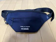 COMME des GARÇONS HOMME ウエストポーチ〈美品〉（送料込） COMME des GARCONS】HOMME オム LOGO ウエストBAG (COMME des