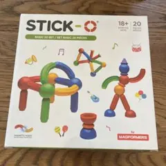 MAGFORMERS STICK-O BASIC 20 SET